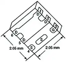 SIA436DJ-T1-GE3: Power MOSFET, N Channel, 8 V, 12 A, 9400 µohm, PowerPAK SC-70, Surface Mount