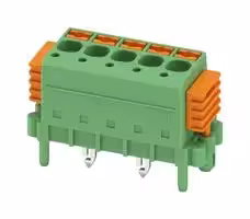1864066: Wire-To-Board Terminal Block, 5 mm, 5 Ways, 24 AWG, 12 AWG, 2.5 mm², Push In