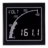 APM-SHUNT-ANO.: SHUNT METER, NEGATIVE LCD W/ O/P, 12-24V