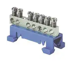1SNA356100R1500: Accessory, 7Pos, Blue, Distribution Terminal Blocks, Distribution Bar, SNA