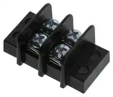 38760-0302: Panel Mount Barrier Terminal Block, 2 Row, 2 Ways, 22 AWG, 14 AWG, 9.53 mm, 15 A