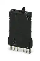0915768: Thermal Magnetic Circuit Breaker, TMCP Series, 2 A, 1 Pole, 65 V, 250 V, Plug In
