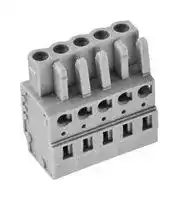 691369700004B: Pluggable Terminal Block, 5 mm, 4 Ways, 3.31 mm², Clamp