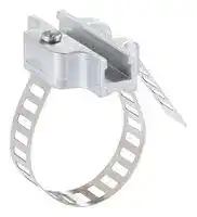 BEF-KHZ-RT1-63: Mounting Bracket, Stainless Steel, Round Body T-Slot Cylinder Sensors