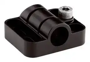 BEF-KHF-M12: Clamping Block, M12 Connector Round Sensors, Glass Fibre Reinforced Plastic