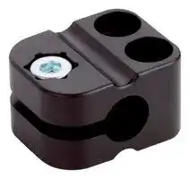 BEF-KH-M06: Terminal Bracket, 6.5mm Housing Diameter Round Sensors, Plastic