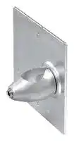 BEF-KHS-B01: Plate, Universal Clamp Bracket, W12-2/W27-3 Series Photoelectric Sensors, Zinc Coated Steel