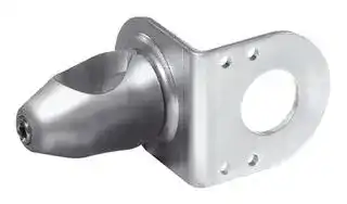BEF-KHS-H01: Plate, Universal Clamp Bracket, MH15/V18/M18/UM18/W4-3/UC4/KT1M Series Sensors, Zinc Coated Steel