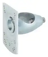 BEF-KHS-N02S01: Plate, Universal Clamp Bracket, W4S-3 Glass/G10/W4SLG-3/W4S-3 Inox/W9/W11-2/W12-3 Series Sensors