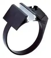 BEF-KHZ-RT-50: Bracket, 50mm Piston Diameter T-Slot Round Body Cylinder Sensors, Plastic/Aluminium
