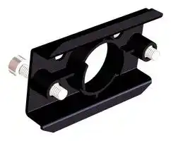 BEF-MA-WLMNTS-PAC5: Mounting Plate, PAC50 Series Pressure Sensors, Polycarbonate/Zinc Coated Steel
