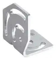 BEF-WK-W24: Mounting Bracket, W24-2/W34 Series Photoelectric Sensors, Stainless Steel