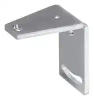 BEF-WN-OBW: Bracket, W23-2/W27-2/W27-3/W24-2/W26/W34/W260 Series Photoelectric Sensors, Zinc Coated Steel