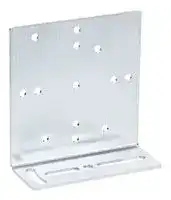 BEF-WN-REFX: Bracket, C110A/P250/PL20/PL30A/PL40A/PL80A Series Reflectors, 85mm x 90mm x 35mm, Zinc Coated Steel