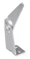 BEF-WN-W18: Mounting Bracket, W14-2/W18-3 Series Photoelectric Sensors, Zinc Coated Steel