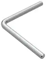 BEF-MS12L-NB: Mounting Bar, L-Shaped, 250 mm x 250 mm, Stainless Steel