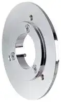BEF-FA-036-100: Flange Adapter, Aluminium, 36mm Centring Hub to 100mm Servo Flange, 60mm Centring Hub