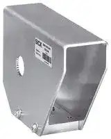 OBW-KHS-M01: Hood, Weather, Zinc Coated Steel, Universal Clamp Bracket, W23-2/W24-2/W27-3/W34 Series Sensors