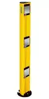 PM3S11-00330030: Mirror Column, Adjustable Individual Mirrors, 3 Beams, 400 mm Beam Separation, 1.185 m H, Sensors