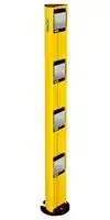 PM3S13-00430040: Mirror Column, Adjustable Individual Mirrors, 4 Beams, 300 mm Beam Separation, 1.285 m H, Sensors