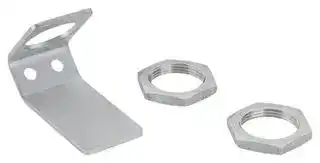 ULTRASONIC: Deflector Mirror, 90° Sound Deflection Plate, Stainless Steel, UM18-1xxxx/UM18-2xxxx Series Sensors