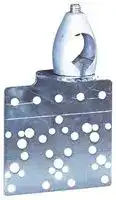 BEF-KHS-N01: Universal Holder, Sensors/Reflectors Round Steel Arms, Muting Arms