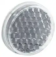 P34: Reflector, Sensor, Round, 34.5mm, Clampable, PMMA/ABS
