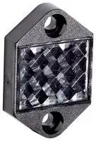 P40: Reflector, Sensor, Rectangular, 29mm x 45mm, Screw On, PMMA/ABS