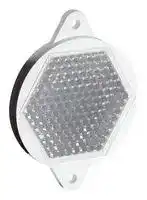 P55: Reflector, Sensor, Round, 63mm, Screw On, PMMA/ABS