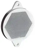 P55F: Reflector, Laser Sensor, Fine Triple, 63mm, Screw On, PMMA/ABS