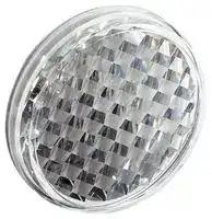 PL34-1: Reflector, Sensor, Round, 34.5mm, Pluggable, PMMA/ABS