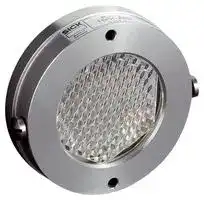 PL53A: Reflector, Sensor, Oiltight/Solvent Resistant, 80mm, Screw On, Anodised Aluminium/Borosilicate Glass