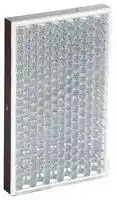 PL72-2: Reflector, Sensor, Rectangular, 50mm x 80mm, Screw On, PMMA/ABS