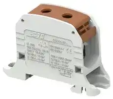 1SNF516041R0000: Panel Mount Barrier Terminal Block, 2 Pos, 150 A, 1 kV, 1 Pole, 1, Screw, 2 AWG