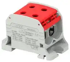 1SNF516161R0000: Panel Mount Barrier Terminal Block, 4 Pos, 150 A, 1 kV, 2 Pole, 2, Screw, 0 AWG