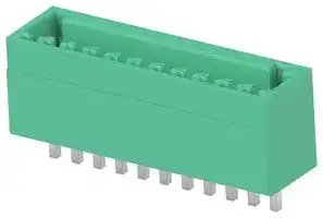 1-2842529-1: Terminal Block, 1Row, Green, Header, 2.5 mm, 11 Ways, 4 A, 150 V, Through Hole Vertical