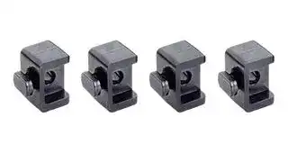 BEF-SLG2-SET1: Mounting Bracket, SLG-2 Series Switching Automation Light Grid, 2 Nm, 4 Pieces