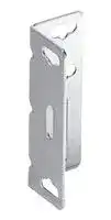 BEF-WN-W9-2: Mounting Bracket, W9-3 Series Photoelectric Sensor, Zinc Coated Steel