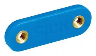BEF-GPM3-W9: Mounting Bracket, M3 Threaded Sleeve, W9-3 Series Photoelectric Sensor, PMMA/Brass