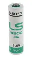 LSP14500-J IPFAR: Battery, 3.6 V, AA, Lithium Thionyl Chloride, 2.6 Ah, Connector, 1