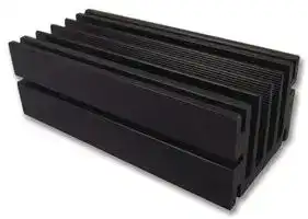 205AB1000B: Heat Sink, TO-220, TO-218, 3.4 °C/W, TO-218, TO-220, 46 mm, 33 mm, 100 mm