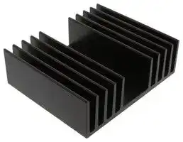 345AB1000B: Heat Sink, 1 °C/W, 120 mm, 37 mm, 100 mm
