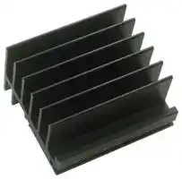 KM50-1: Heat Sink, TO-220/218, 5 °C/W, TO-218, TO-220, 50 mm, 45 mm, 50 mm