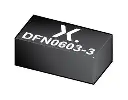 PMX100UNZ: Power MOSFET, N Channel, 20 V, 1.3 A, 0.122 ohm, DFN0603, Surface Mount