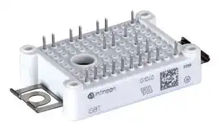 FP15R12W1T4PBPSA1: IGBT Module, PIM Three Phase Input Rectifier, 15 A, 1.85 V, 150 °C, Module