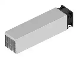LA 34 300 12: Fan / Force Cooled Heat Sink, 12VDC, 0.117 K/W, 83 mm, 80 mm, 300 mm, 222 m³/h, 71 dBA