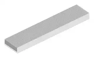 SK 498 1000 AL: Heat Sink, 0.038 K/W, 215 mm, 76 mm, 1000 mm