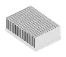SK 498 150 AL: Heat Sink, 0.038 K/W, 215 mm, 76 mm, 150 mm
