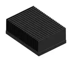 SK 498 150 SA: Heat Sink, 0.038 K/W, 215 mm, 76 mm, 150 mm