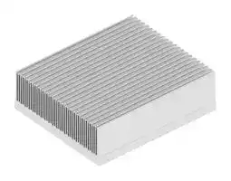 SK 498 250 AL: Heat Sink, 0.038 K/W, 215 mm, 76 mm, 250 mm